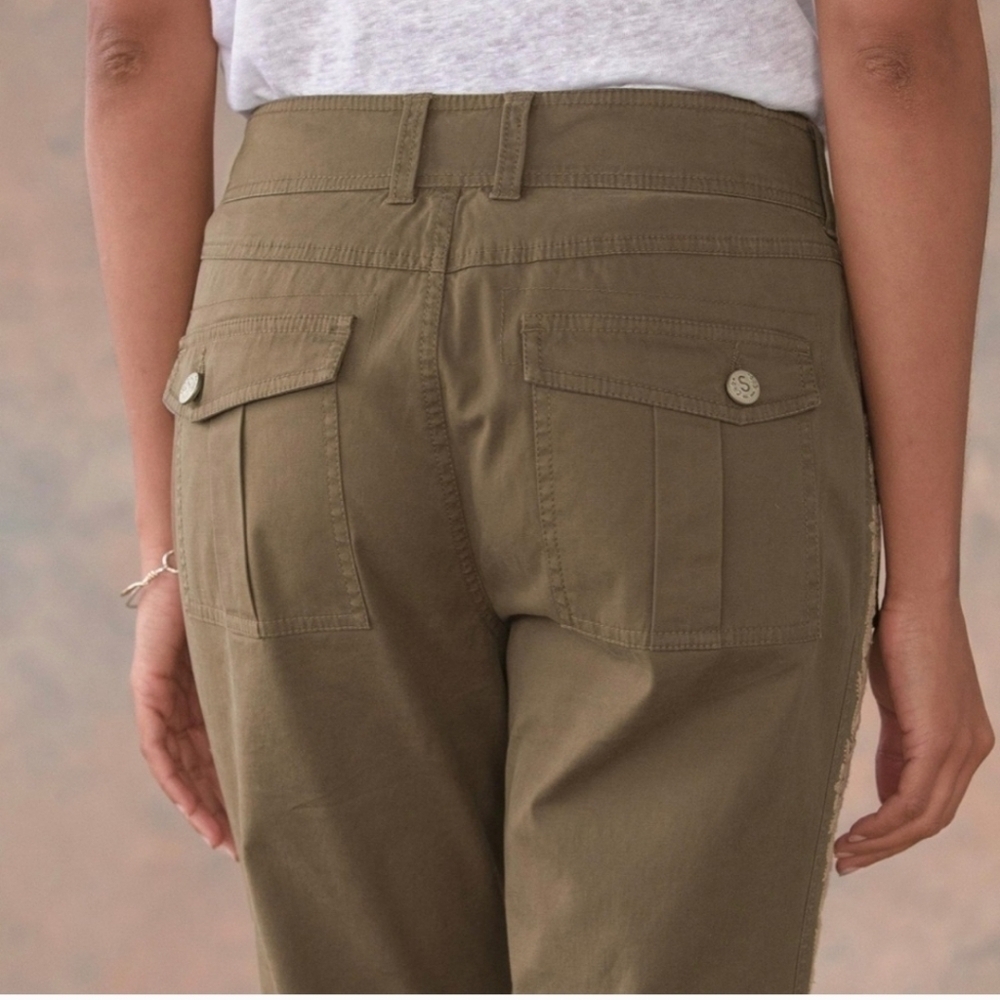 Sundance Melbourne Embroidered Jogger Size 4 - Picture 2 of 10